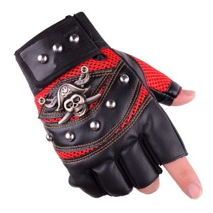 Outdoor sports breathable half-finger gloves